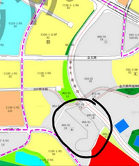 ���빫԰��������϶εĶ�ͷ·�н�չ��