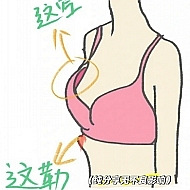 胸小穿内衣都这样吗?