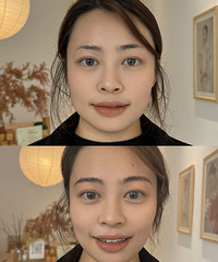 纹的眉毛居然能像自己长的一样自然,来看看原相机的高清对比