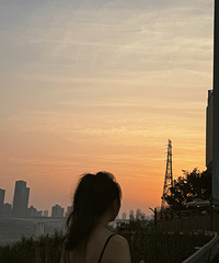 看了今天最美的夕阳