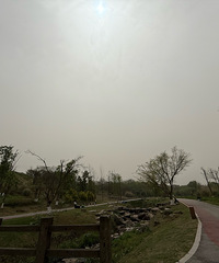重庆重度污染,三板溪天朗气清,搬家啦,住野外
