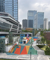 ��԰��Ȧ������ֶνӽ��깤״̬�ˣ����źܲ���