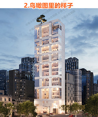 首尔某新建公寓的宣传图、鸟瞰图和实际建成后的样子,三模三样的