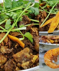 这家老干锅性价比很高,味道香份量也足