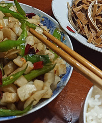 记录一下,花菜回锅肉
