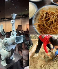 在三星堆深度考古,吃地道广汉美食