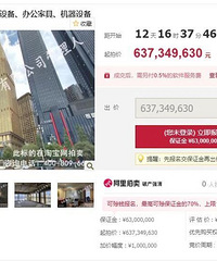 从6.4亿到1.7亿!重庆地标喜来登双子塔-西塔,骨折价拍卖