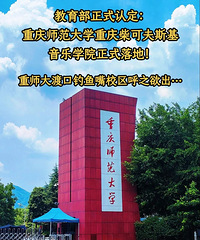 妥了!教育部批准设立重庆柴可夫斯基音乐学院,恭喜大渡口!