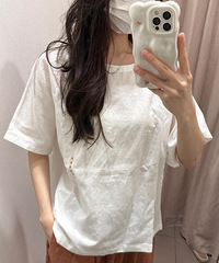 无印良品这件亚麻上衣很好穿!白色也特别白搭