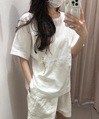 无印良品这件亚麻上衣很好穿!白色也特别白搭