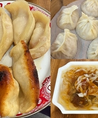 听说这家鸡汁锅贴很好吃,确实有内味了