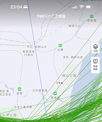 晚了,住的地方的上空成航路了。