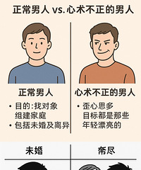 别再傻傻分不清,这才是正常男人和心术不正男人的区别!