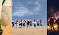 暑假走宁夏,沙漠冲浪、露营观星,看贺兰山岩画