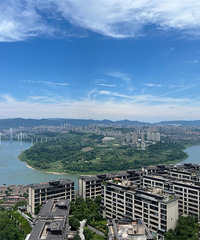 嘉陵江天大平层好开阔