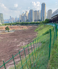 远达塔子山地块开始平场了