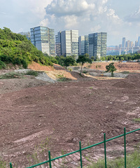 远达塔子山地块开始平场了