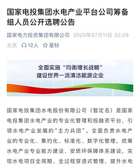 又一央企总部!国家电投水电股份公司拟落户重庆!