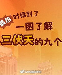 今日入伏,一年中最热的时候来了,养生需注意这些
