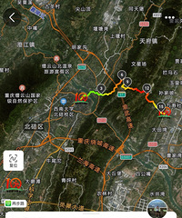 周末徒步北碚道明寺—北碚天坑—牌坊,青石板路还是比较好走