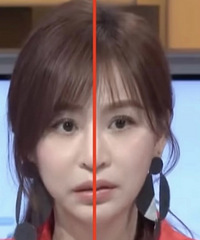 我不会是第一个发现的吧…调整屁股可以改善大小脸?