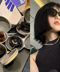 蕉下折叠墨镜好方便