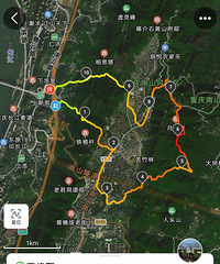 周末夜徒10公里南山春天岭,落日余晖太美,还可以看重庆夜景