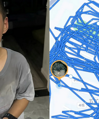 看孩子电话手表行动轨迹,震惊了!