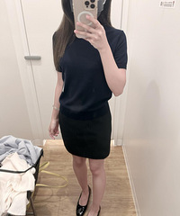 为了上班的衣服,特意去了一趟优衣库!没想到还真买到了