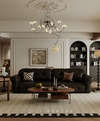 一家四口的法式风格