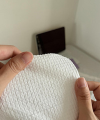 还有比这个更好用洗脸巾吗?!很厚实质量特好,完全不掉絮