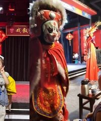 带娃看戏去!孙悟空、哪吒、变脸,互动很多