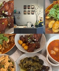 这家红烧肉好吃!我差点吃了一整份
