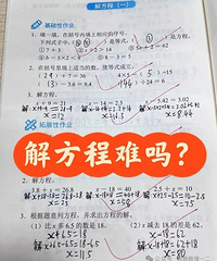 完了,985毕业,现在小学方程都不会解了