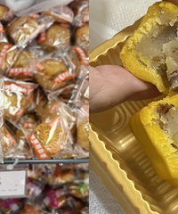 提前去一个月去超市买月饼