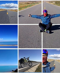18年和几个小伙伴说走就走的骑行,环青海湖骑行360km