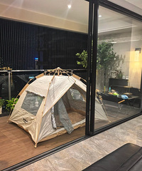 家里有个甲醛焦虑的长辈是什么体验?阳台上搭帐篷