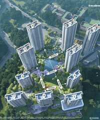 江帆郡户型曝光,就是一个平层产品