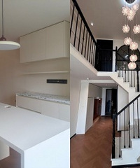 复地公园和光30平Loft,硬装完工