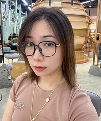 抢到美发团购,换了个很酷的发色!紫红色真的太适合秋天了