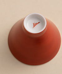 日本藏珍窑兔子茶具,纯手绘制品,红色很喜庆