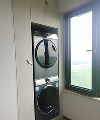 1万多的洗烘套装,不到一年柔顺剂盒子就堵了