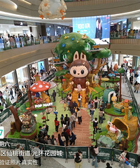 测光环花园城满月人流