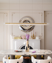 140㎡壹号半岛奶油法式,最适合秋冬季节