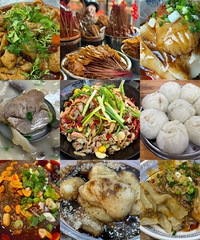 �ϳ���꣬������������������һ·����ɫ��ʳ