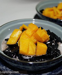 Diy夏日美食----自制水果龟苓膏