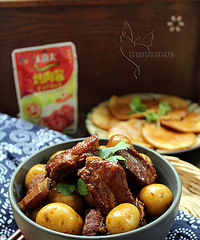 餐桌上出镜率最高的一道菜【小土豆烧排骨】