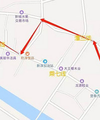 今起新登镇5条公交线路将绕道通行!内附绕行线路图