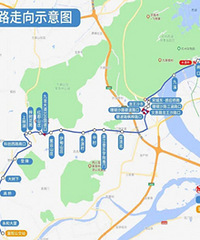 杭州市中心到富阳的通宵公交开通了
