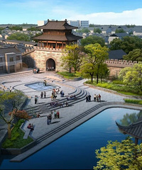 �޸��˹ų�ǽ���µ����֡���ǽ�ϵĽ��Ϲ���